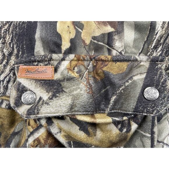 VINTAGE Woolrich Coat Mens X-Large Realtree Hardwood Camouflage Hunting Jacket - Picture 4 of 13